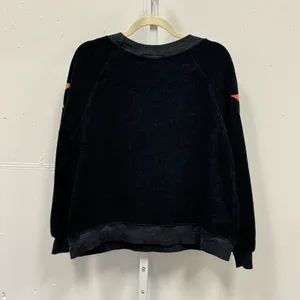 Wildfox Couture Multi Color Star Graphic Raglan Sweatshirt Gray Small Sample thumbnail 2