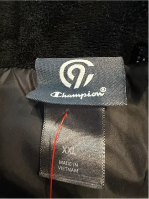 Champion Black Puffer Vest Size XXL thumbnail 3