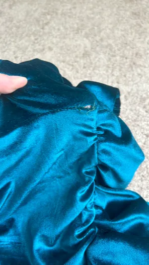 Micas Teal Blue Dress thumbnail 7