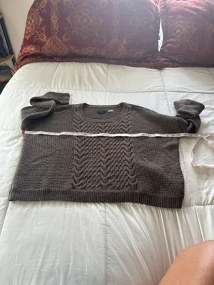 NWOT Alice + Olivia cable net sweater size s/p thumbnail 5
