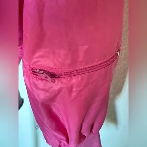 Vintage Windbreaker Jacket XL Doe Valley golf course‎ Kentucky zipped away hood thumbnail 8