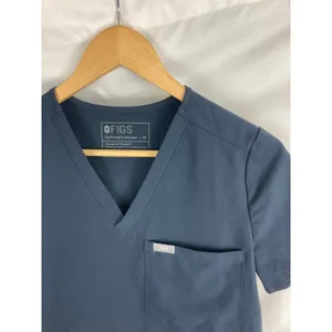 Figs Catarina Technical Collection Short Sleeve Scrub top Blue Size XS thumbnail 3