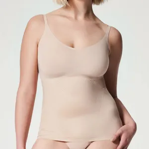 SPANX Thinstincts 2.0 Champagne Beige‎ Shapewear Camo Tank Top thumbnail 1