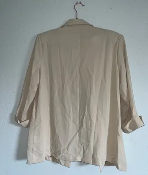 SheIn Cream Blazer thumbnail 3