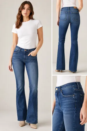 NWT Warp + Weft NAO High Rise Bootcut Jeans Women’s Size 29 thumbnail 2