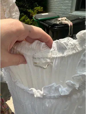 Urban Outfitters White Romper thumbnail 2