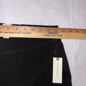 Maeve‎ Anthropologie the Margot Cropped Flare Pants Black Elastic Waist Size S thumbnail 7