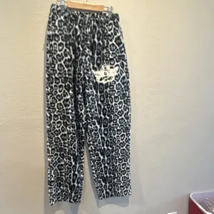 Boys Lie Leopard Animal Print Cherub 2-Pc Fleece Zip Hoodie & Pants Set XS/S thumbnail 2