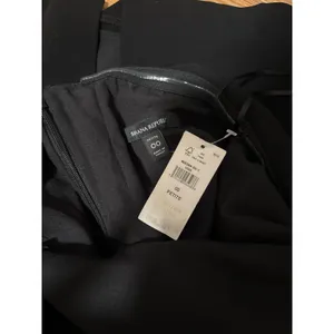 Banana Republic Black Foldover Column Maxi dress Stretch 00 Petite thumbnail 9