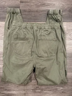 American Eagle Jogger Pants Womens 6 Olive Green Utility Stretch Drawstring thumbnail 9