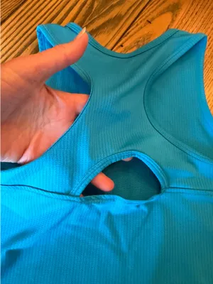Nike Blue Tank Top Dri-Fit, Size M thumbnail 4
