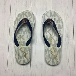 Michael Kors Navy And White Flip Flops Sandals Size 8 thumbnail 2