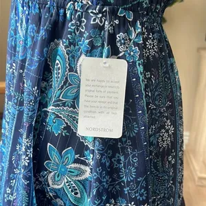 NSR Nordstrom Tiered Ruffle Midi Dress Small thumbnail 5