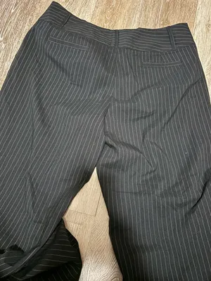 Harve Benard Black Pinstripe Pants thumbnail 9