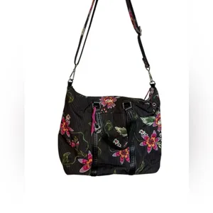 Vera Bradley Floral Midtown Preppy Tote Bag thumbnail 2