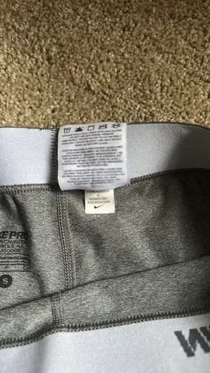 Nike Dri-Fit Spandex Pro 3" Shorts Grey thumbnail 3