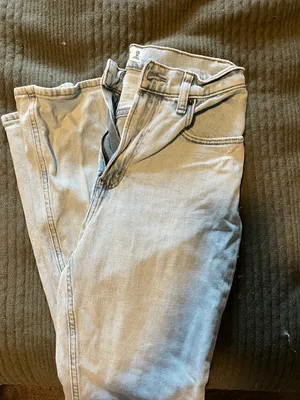 Abercrombie Slim Straight High Rise Jeans thumbnail 6