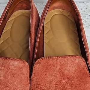 Birdies Swift leather burnt orange slip on loafer flats shoes sz 8 thumbnail 4