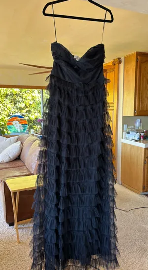 Hello Molly Lovers in Paris Strapless Tulle Maxi Dress thumbnail 2