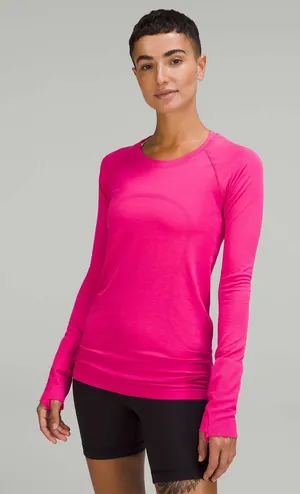 Lululemon Sonic Pink Swiftly Tech Long Sleeve thumbnail 1
