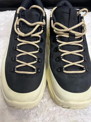 RARE Hoka tour Summit leather rubber zig-zag string up trail ready NURSING-shoes.. thumbnail 1