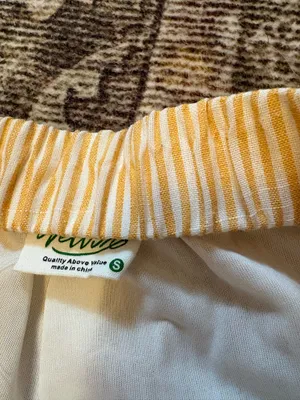 Striped boxer shorts boutique Yellow thumbnail 3