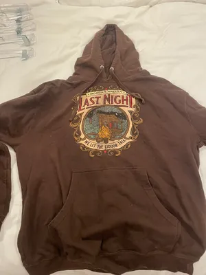 Morgan Wallen Last Night Hoodie Size M thumbnail 1