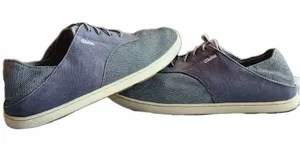 Olukai men's shoes size 11 Lightweight Boat Water Beach Outdoor Lake Lace Up thumbnail 1