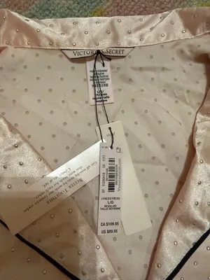Victoria’s Secret Signature Satin Long Pajama Set thumbnail 3