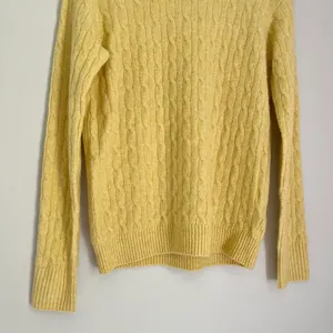 NWT J. Crew Factory Wool Mock Neck Sweater Extra Soft Yarn Yellow Small thumbnail 6