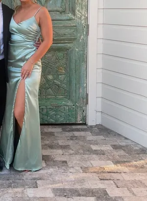 Sage Green Birdy Grey Bridesmaid Dress thumbnail 2