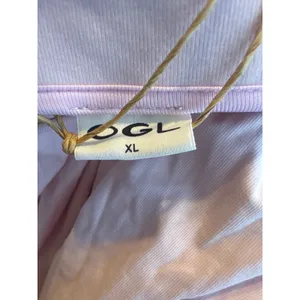 OGL Eco-SkinKiss Mid Rise Gathered Midi Skirt Pockets Primrose Pink XL thumbnail 9