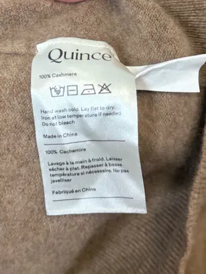 Quince Mongolian Cashmere Crewneck Sweater thumbnail 4