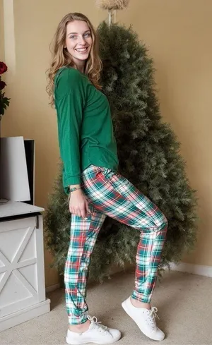 NEW Pajamas Set Top & Pant 2 Pc Loungewear Sleepwear S thumbnail 2