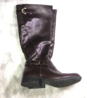 Life Stride Women's Cold Weather Weather Side Zipper Dark Brown Boots Sz 8.5 thumbnail 7