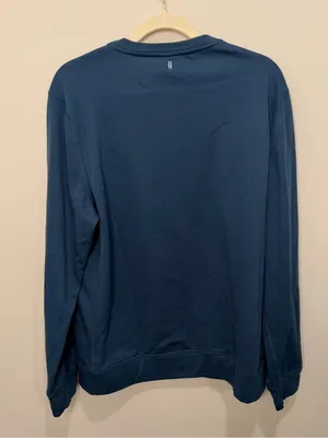 NOBULL Blue Logo Crewneck Performance Sweatshirt Size‎ Medium thumbnail 4