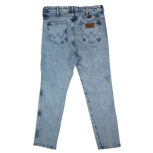 Wrangler Retro Slim Jeans Women 31x32 (31x28) Blue Acid Wash High‎ Rise Denim thumbnail 2