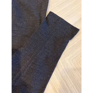 Vince Dark Gray Textured Pull-On Dressy Leggings NWT Size S/P 28.5” Inseam thumbnail 4