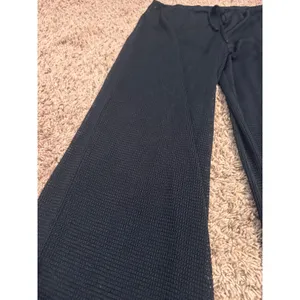 Jordan Taylor Black Mesh Wide Leg Swim‎ Cover-Up Pants Women's Medium thumbnail 2