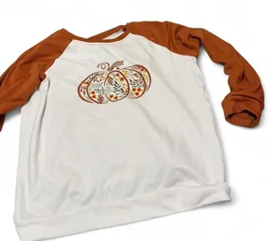 Cherry LA Embroidered Pumpkin‎ Top thumbnail 1