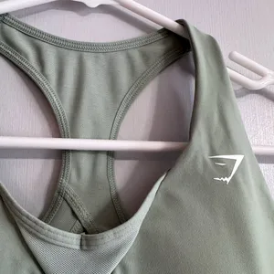 Gymshark Sage‎ Green Sports Bra Size Small thumbnail 6