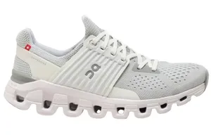 ON Cloudswift Women's Sneakers in White/Gray, Size 8.5 thumbnail 1