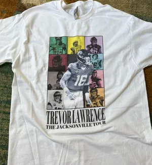 Jacksonville Jaguars Trevor Lawrence Tshirt thumbnail 1