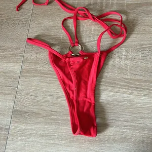 For love and lemons red bikini bottom thumbnail 4