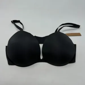 SKIMS NWT ultimate collection push up plunge bra 32DD onyx black‎ thumbnail 9