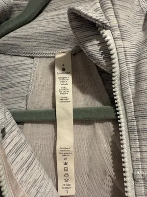 Grey Lululemon Jacket thumbnail 5