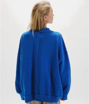 Free People We The Free Blue Pullover thumbnail 5