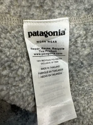 Patagonia Better Sweater 1/4 Zip Women’s S Pelican Gray Fleece Pullover thumbnail 9