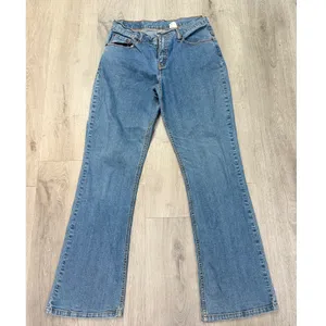 Levi's 518 Superlow Bootcut Jeans Women's 8M Y2K Low Rise Stretch Denim thumbnail 3