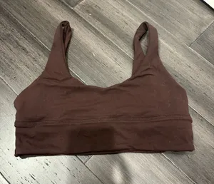 Brown Lululemon Bra Sports thumbnail 1